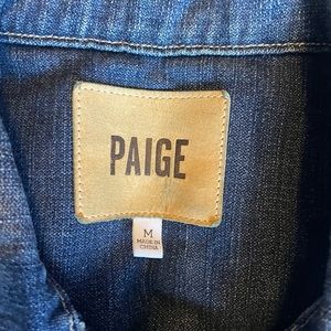 Paige Denim Vest size Medium
